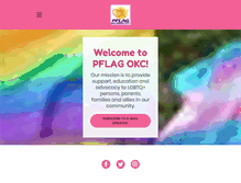 Tablet Screenshot of pflagoklahomacity.org